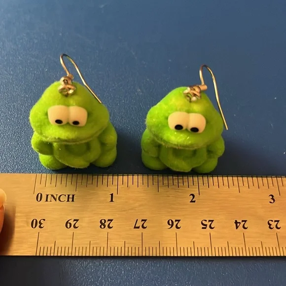 Frog Earrings - Picture 5 of 6